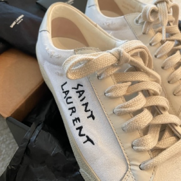 Saint Laurent sneakers 7.5 - Picture 5 of 13